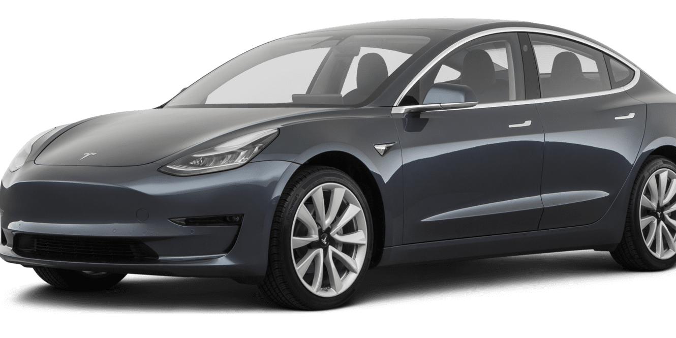 TESLA MODEL 3 2019 5YJ3E1EBXKF452055 image